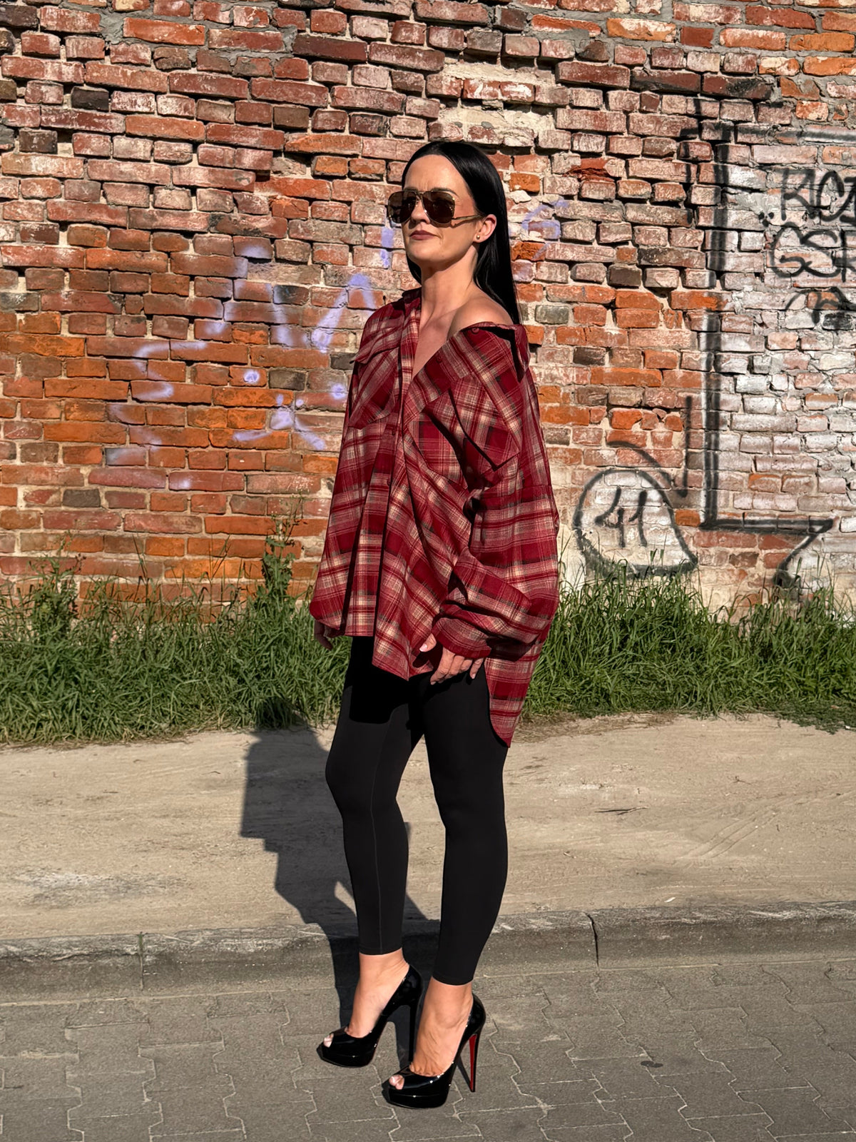 Koszula w kratę RED